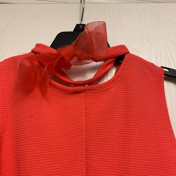 Girls size 10 peach dress - Picture 4 of 6